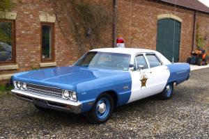  1969 Plymouth Fury Police car 
