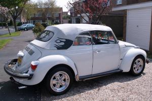  VW Beetle Cabriolet Triple White Conversion 