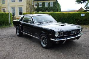  Hi Performance 302 - 1966 FORD MUSTANG AUTO BLACK (all Original and FAST)  Photo