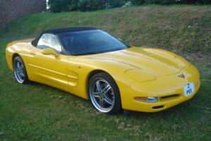  2001 CHEVROLET CORVETTE C5 CONVERTIBLE V8 AUTO YELLOW EU SPEC 33000 MILES F.S.H 