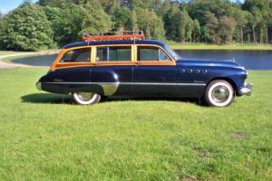  1949 Buick Roadmaster Woodie Stationwagon concourse immaculate RARE  Photo