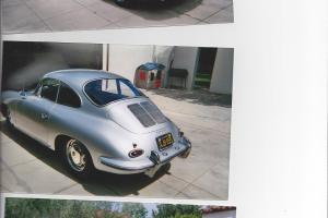 1 owner for the past 38 years! Silver Porsche 356 Coupe excellent condition