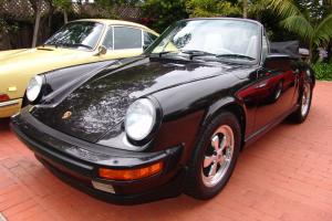 1989 PORSCHE SILVER ANNIVERSARY 911 CABRIOLET!!! 1 OF 40!!! ONLY 37,563 MILES!!! Photo