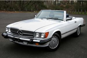 1988 Mercedes Benz 560SL Hard Soft Top Rear Seat 560 SL Only 31K CARFAX 1 owner! Photo