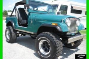 1984 JEEP CJ7 304 V-8 HARTOP AND DOORS NO RUST FULLY RECONDITIONED WE EXPORT Photo