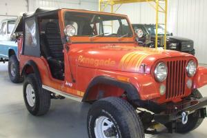 1979 Jeep CJ-5 Renegade original paint and body with SBC V8