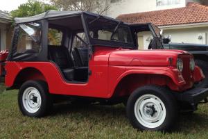 cj5 restored classic jeep steel body completely stock unmoletsed