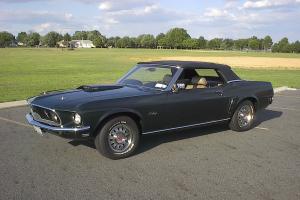 1969 MUSTANG GT CONVERTIBLE  390   S-CODE   MUST SEE !!!!  MUSCLE CAR