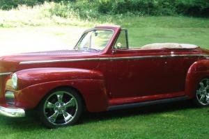 41 Ford Super Deluxe Convertible Low Miles Classic Car 351 Cleveland Engine Photo