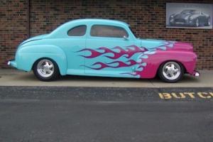 CUSTOM! 1946 Ford Coupe Street "HOT ROD" with Flames