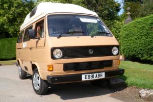  Volkswagen Campervan T25 Fully Equiped 1987 ,Genuine 81,000 from new, 
