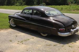 1950 Mercury 2 door coupe Flathead Edelbrock intake heads overdrive 49 50 51