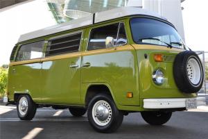 1978 VW Volkswagen Westfalia Camper Van Restored Sage Green Vanagon VERY CLEAN!! Photo