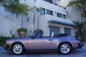 1987 PORSCHE 911 CARRERA CABRIOLET FANTASTIC LOOKS, RUNS, DRIVES LIKE A DREAM