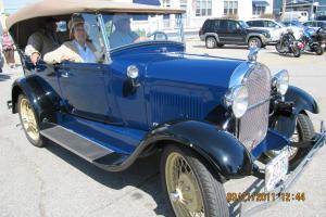 1929 Ford Model A Phaeton, Best of Show, Washington blue with black fenders Photo