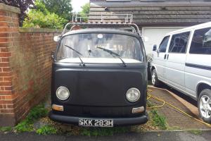  VW Type 2 camper in Satin black. Lots of modifications  Photo