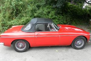  MGB Roadster 1970/71 Wire Wheels - Flame Red with Overdrive - Tax Exempt  Photo