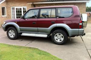 1998 TOYOTA LANDCRUISER COLORADO GX TD A RED (NOT AN IMPORT GB spec)  Photo