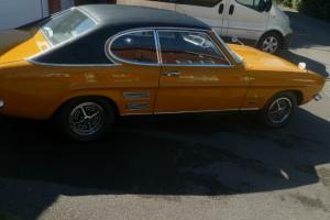  1972 FORD CAPRI YELLOW 1600 GT XLR  Photo