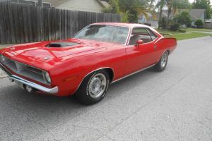 1970 PLYMOUTH CUDA 340 NUMBERS MATCHING SHAKER WOW Photo