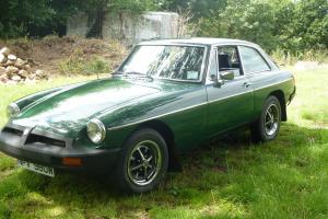  1980 MGB GT GREEN - Full service history from new and photos of restoration  Photo