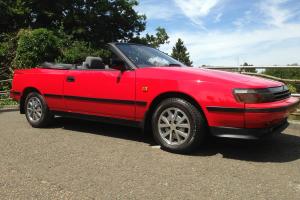  TOYOTA CELICA 2.0 GT ST 162 CONVERTIBLE CABRIOLET CLASSIC T BAR MR2 LOW MILEAGE  Photo