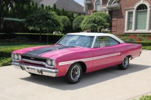 1970 Plymouth GTX 440 6 Pack Panther Pink 4 Speed Rare Photo