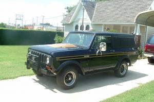 1979 International Scout II Midnight Star V-8 Auto 4X4  1 of 150 Made by Good Tm Photo