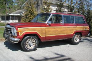 1986 JEEP GRAND WAGONEER CLASSIC 1 OWNER ONLY 82K MILES! RUST FREE! Photo