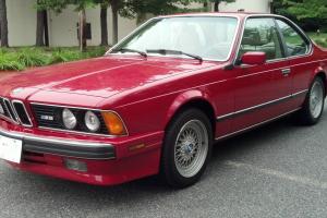 1988 BMW M6 "E24" 63K ORIGINAL MILES