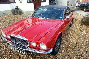  1977 DAIMLER SOVEREIGN COUPE 4.0 INJECTION AUTO RED 