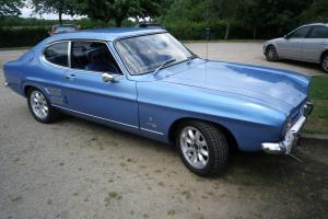  FORD CAPRI 2000 GT BLUE.V4 Never welded.1972. Historic vehicle. Free Tax 