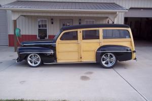 1947 ford woodie  hotrod streetrod showrod nostalgia woody