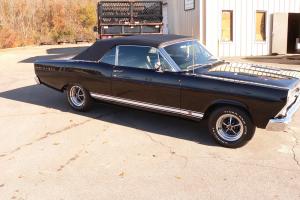 1966 Ford Fairlane factory 390 4 speed convertilbe car