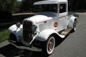 1934 Ford Pickup Vintage Old School Flathead V-8 All Chrone Running Gear