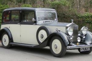  1937 Rolls-Royce 25/30 Barker Limousine GWN78  Photo