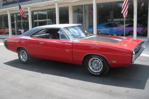 1970 Dodge Charger R/T Viper red 440 64 miles on Rostisserie Restoraton Photo