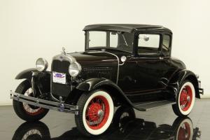 1930 Ford Model A Deluxe Coupe Frame Off Restoration 200.5ci 4 cly 3 Speed Photo