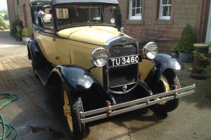  FORD MODEL A TUDOR 3.3 LTR ENGINE CLASSIC CAR 1930 fantastic story/history 