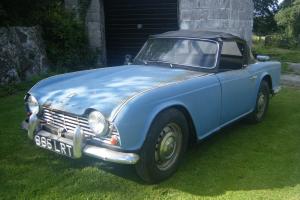  1962 triumph tr4 ,genuine uk rhd car ,one previous owner  Photo