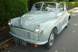  Morris Minor Convertible - Split Screen - 1954 - 950cc - Tax 