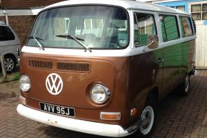  VW campervan, 1971 baywindow camper, rust free nevada import, tax exempt, mot Photo
