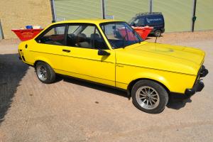  Ford Escort Mk2 1600 Sport in Ford Signal Yellow  Photo