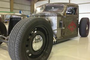 Diamond T Truck bobber rat rod custom slammed fast hot rod all steel