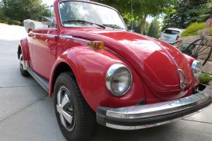 1979 Volkswagen Super Beetle Convertible SURVIVOR CAR ORIGINAL-ONLY 26K!!