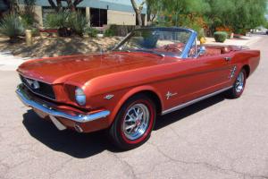 1966 Mustang C-Code Convertible - 289ci V8 - 4-Speed - Rust Free - WOW!!!!