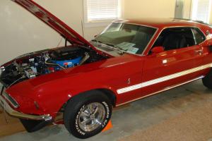 1969 Mach 1 Mustang, 4 SPD, Candy Apple Red, 428 Upgrade, Marti Report Deluxe