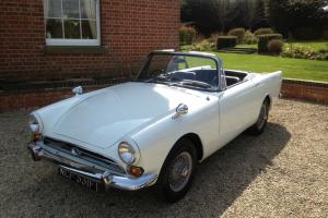  MY GRANDFATHERS 1967 SUNBEAM ALPINE 1725 GT WHITE 1 owner from new 38000 miles  Photo