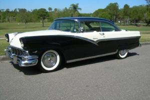 56 FORD VICTORIA, TWO TONE PAINT, EXCELLENT CONDITION, WONT FIND A NICER CAR !!! Photo