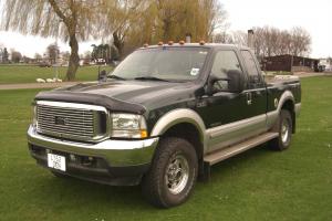  AMERICAN FORD F250 LARIAT 2002 DIESEL PICK-UP 4X4 FIFTH WHEEL  Photo